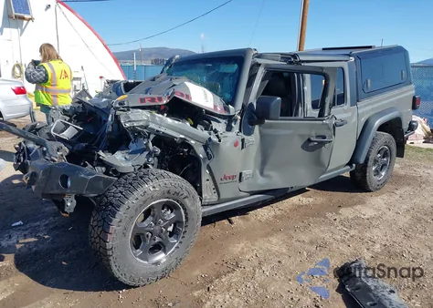 2023 Jeep Gladiator Rubicon 4X4 из США, поврежденный, VIN 1C6JJTBG2PL526367